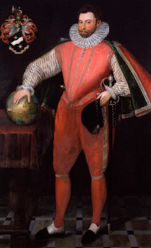 sir francis drake red outfit