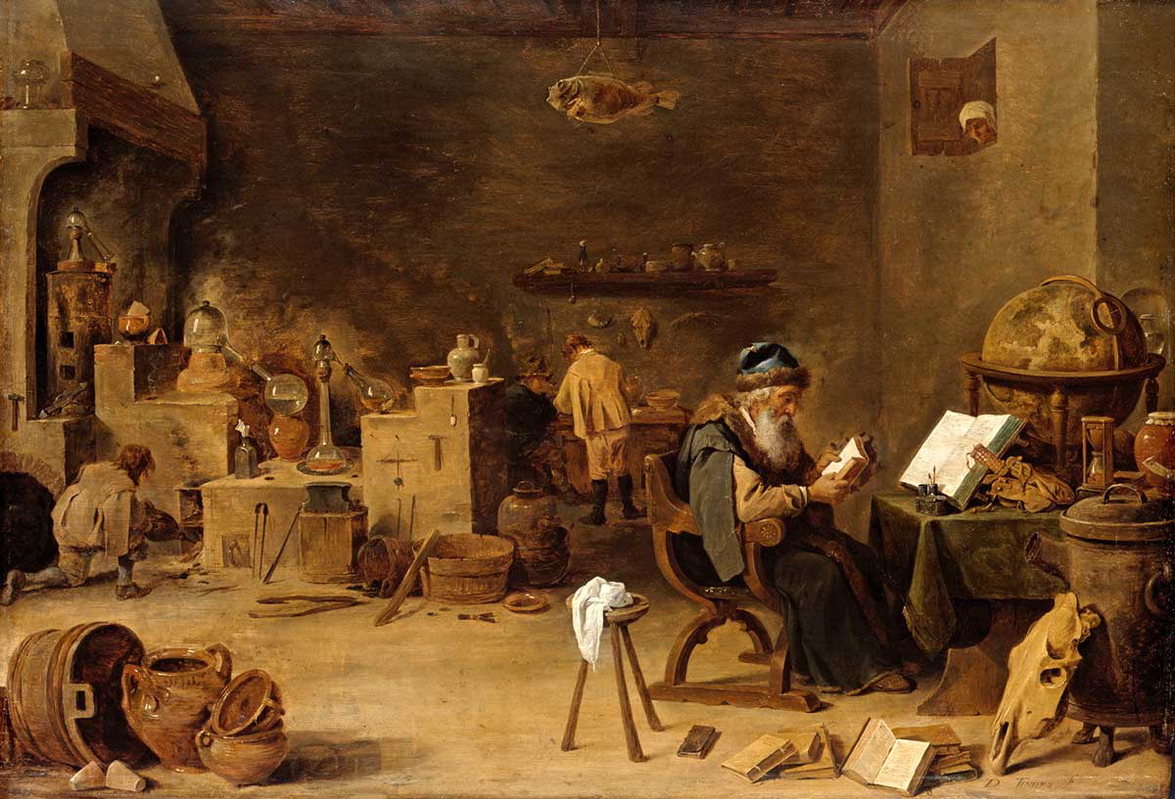 the alchemist teniers