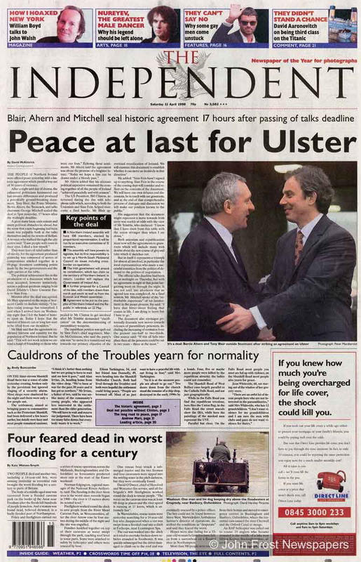 the troubles northern ireland independent newspaper