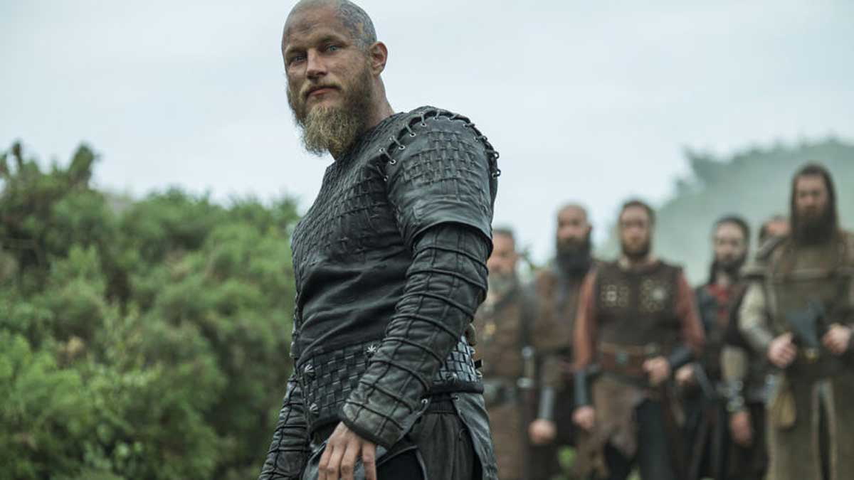 travis fimmel as ragnar lodbrok vikings series
