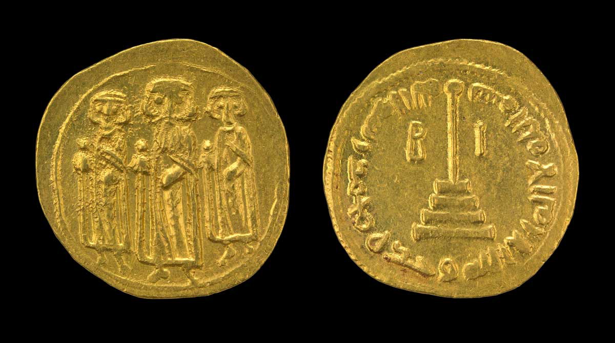 umayyad dinar byzantine imitation