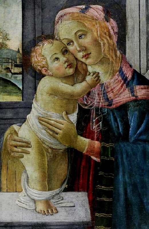 virgin with infant sellaio jakopo del