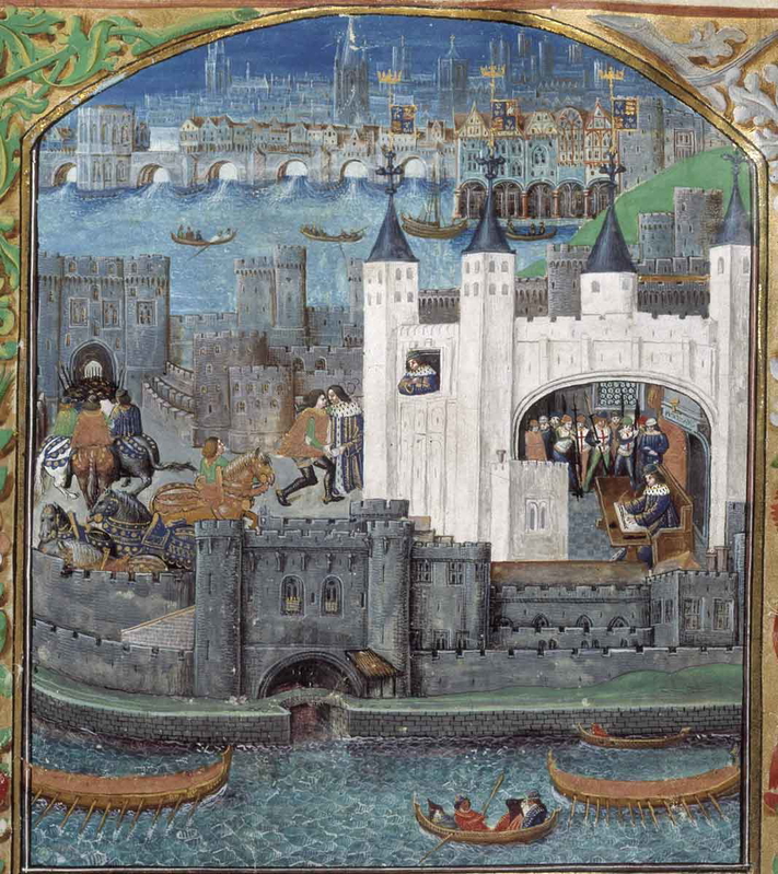 15th century illustration tower london