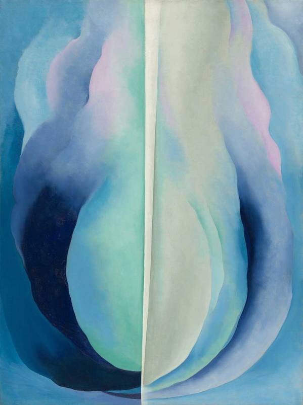 Abstraction Blue keefe