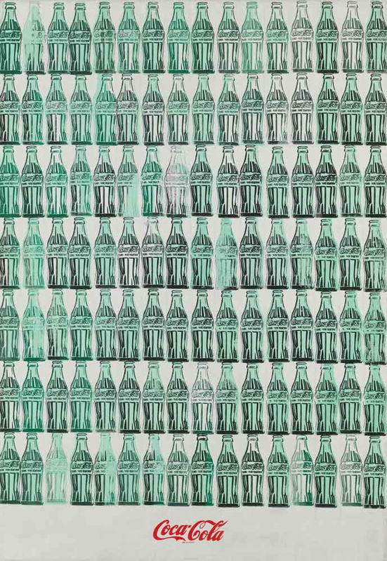 andy warhol green coca cola bottles 1962