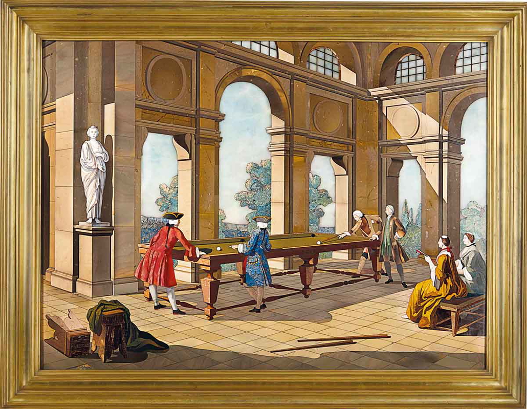 billiard painting