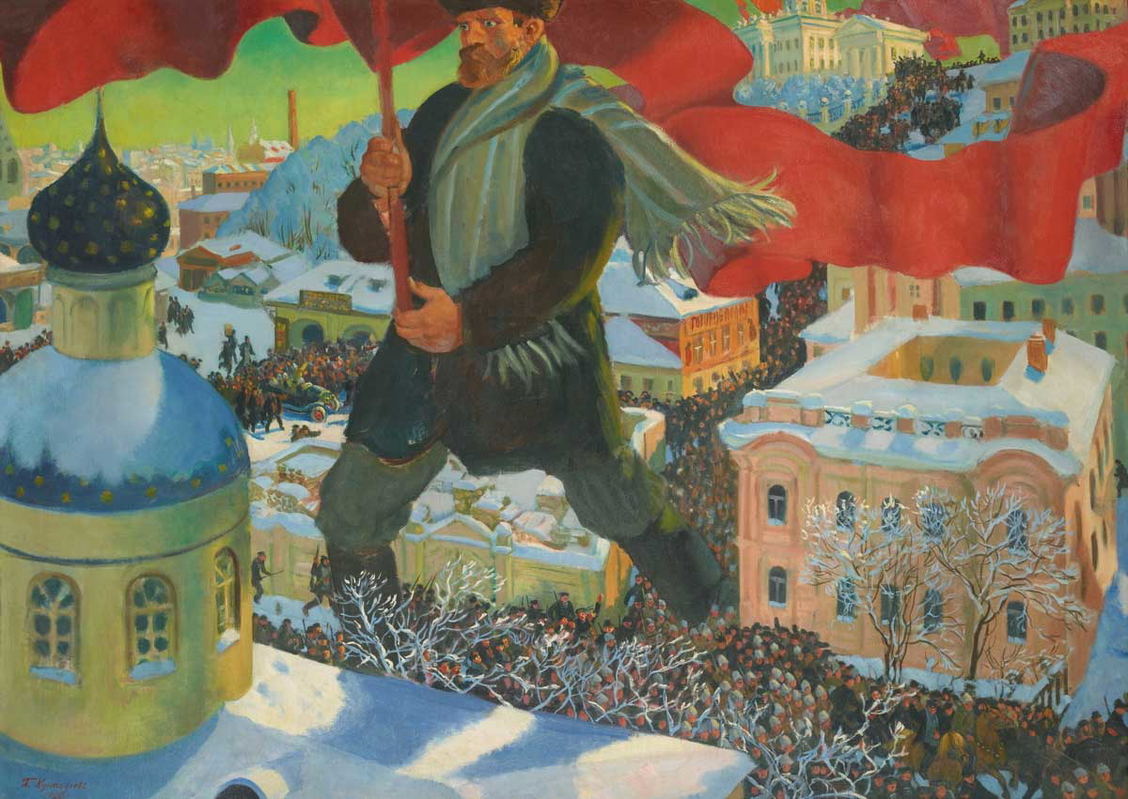 bolshevik kustodiev