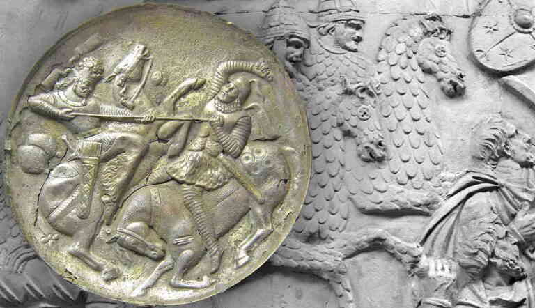 cataphracts persian cavalrymen