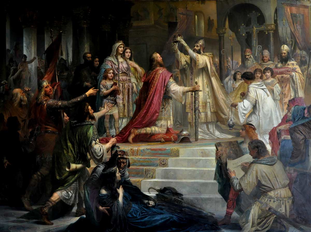 charlemagne coronation holy roman emperor