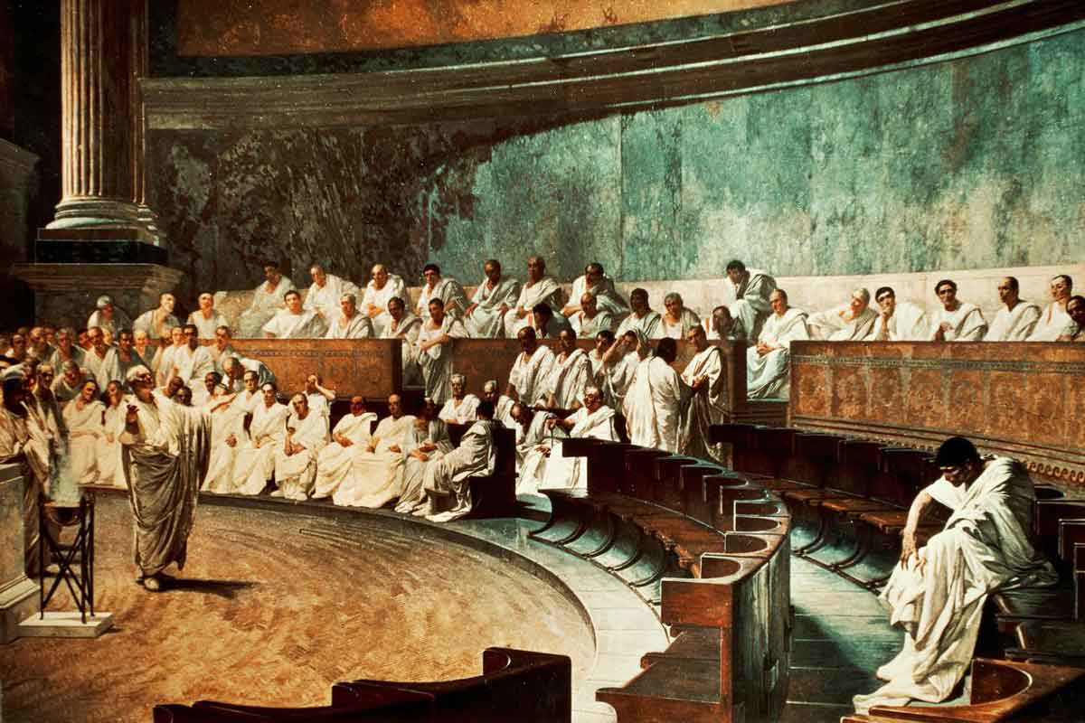 cicero denounces catiline cesare maccari