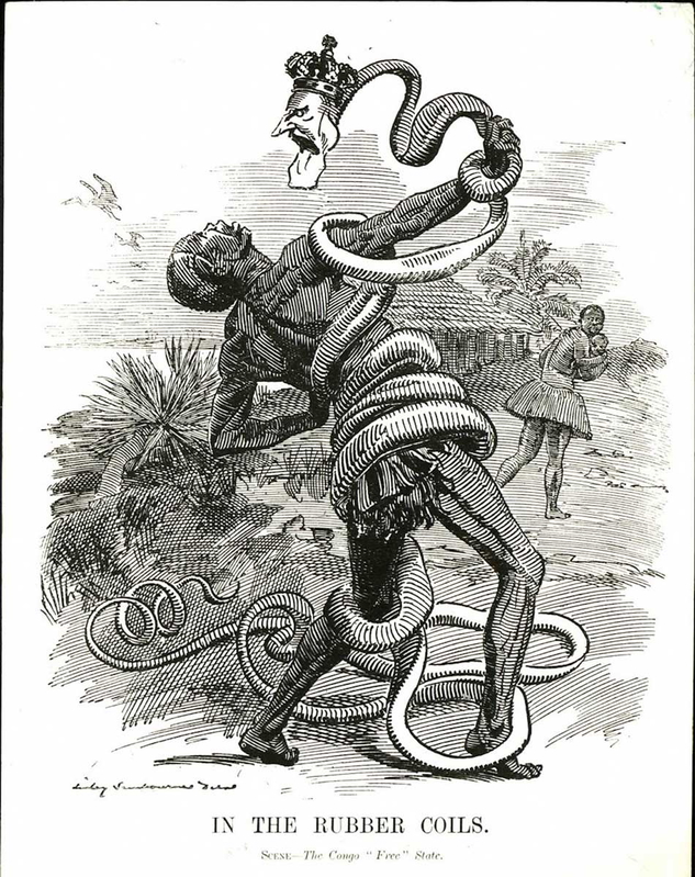 congo rubber cartoon