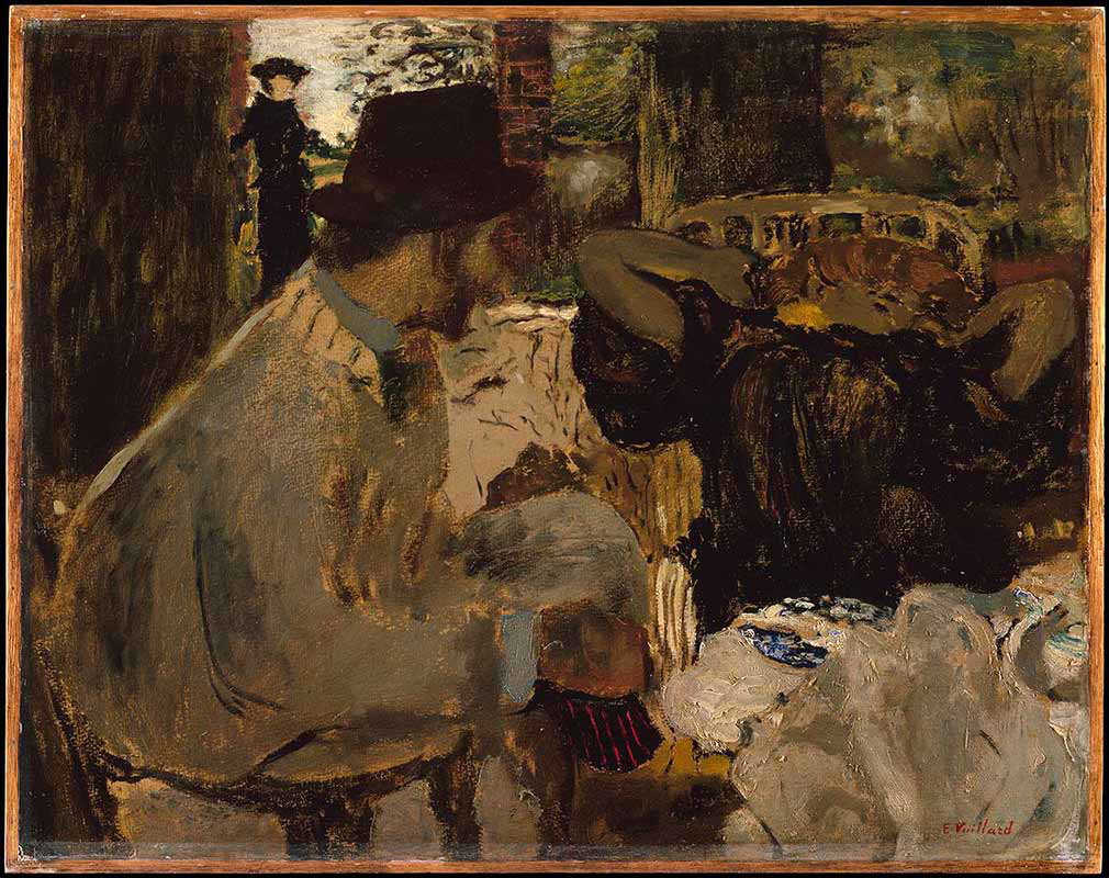 edouard vuillard conversation painting