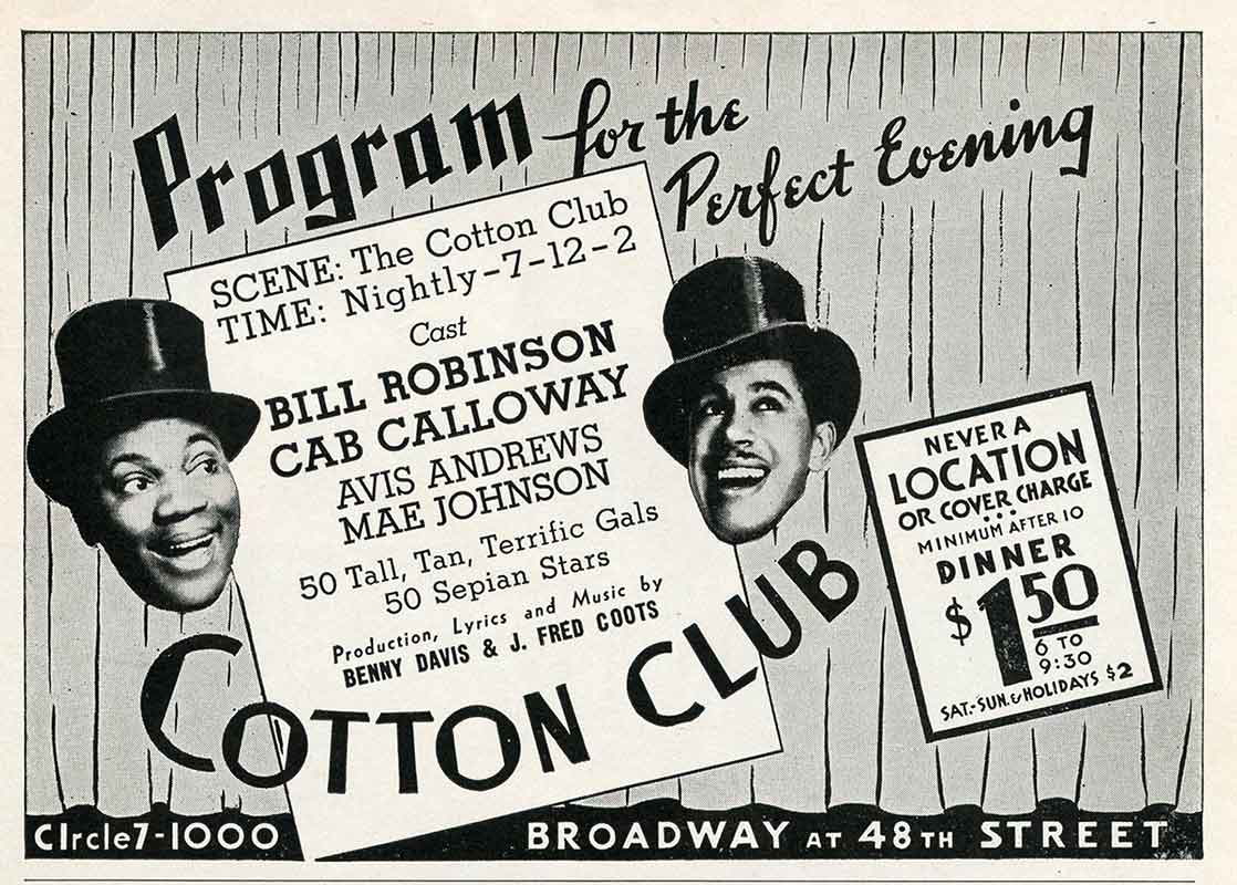 harlem renaissance poster nightclub