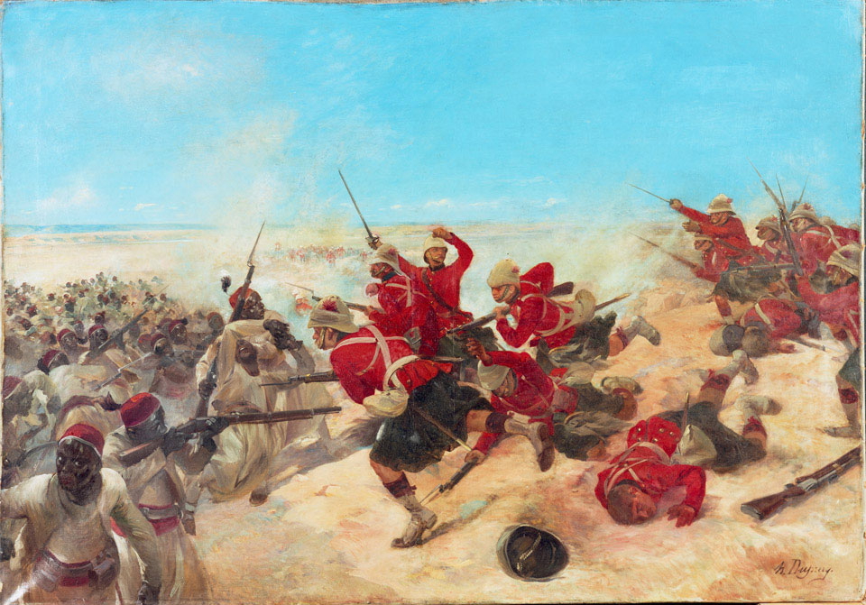 dupray black watch battle tel el Kebir painting
