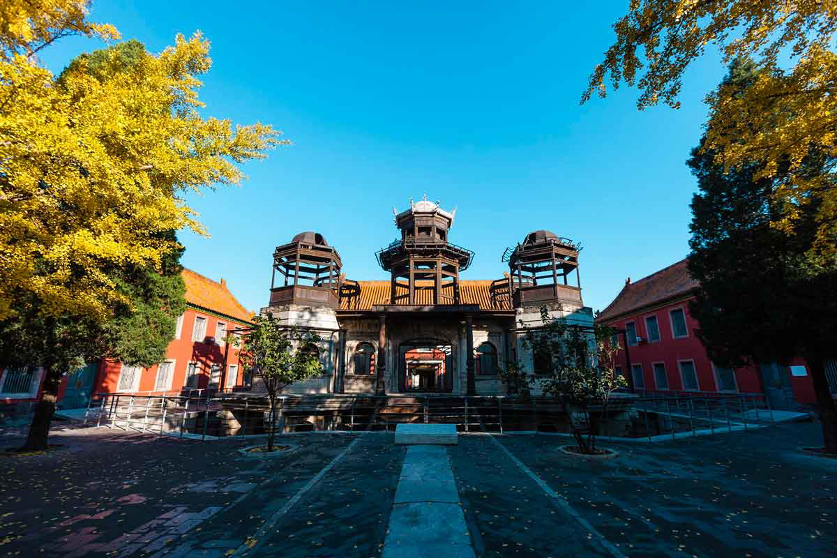 european architecture building forbidden city lingzhao xuan