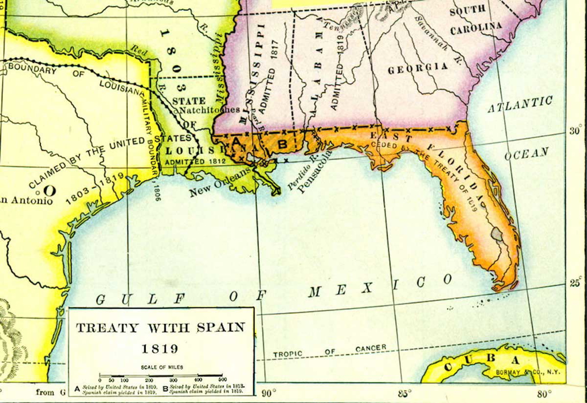 florida purchase map