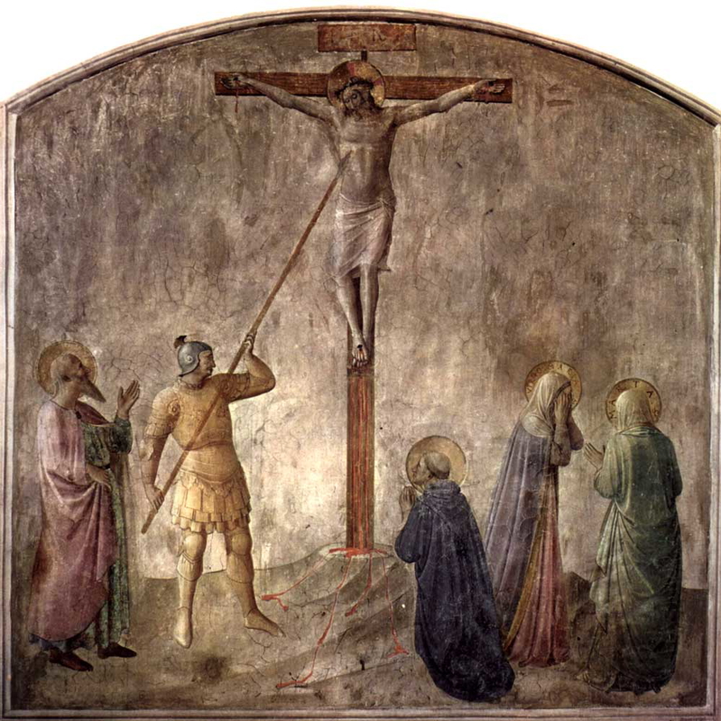 fra angelico holy lance jesus