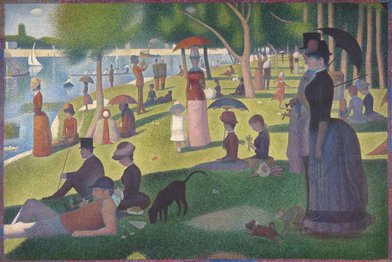 A Sunday Afternoon on the Island of La Grande Jatte by Georges Seurat