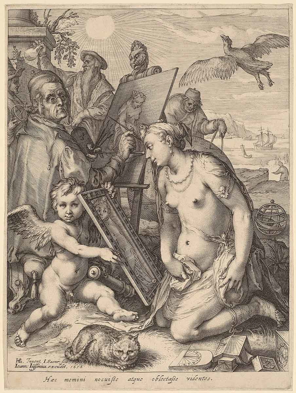 goltzius allegory perception