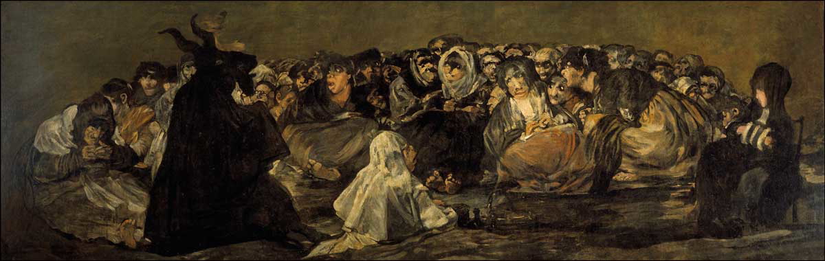 goya great goat painting 1821