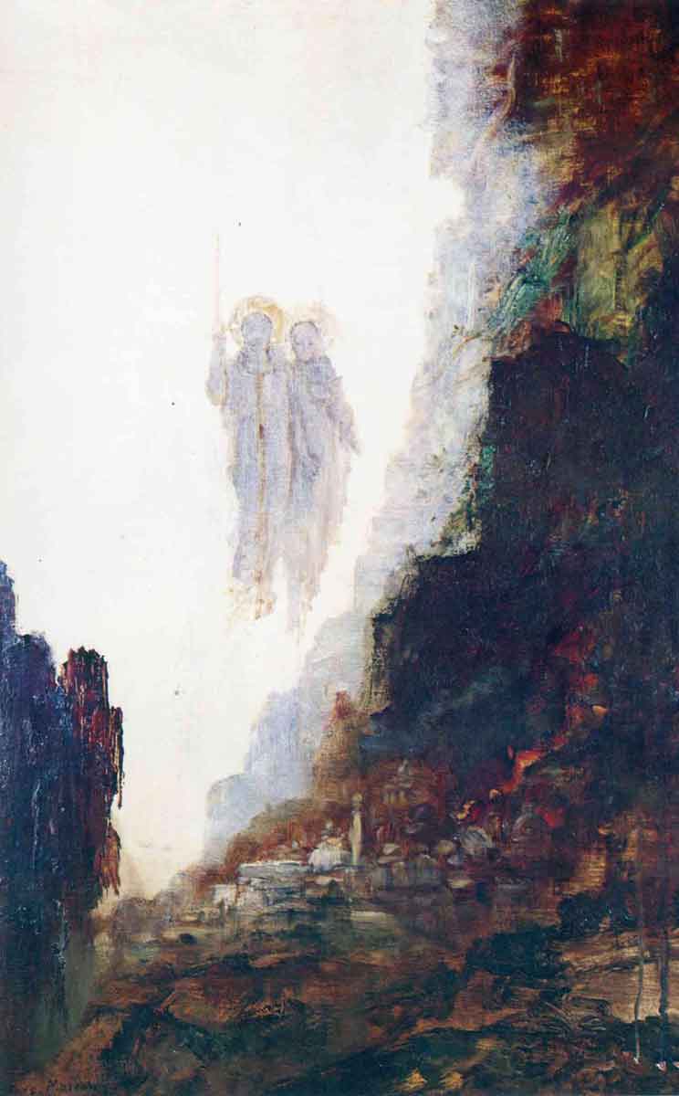 gustave moreau angels sodom 1890