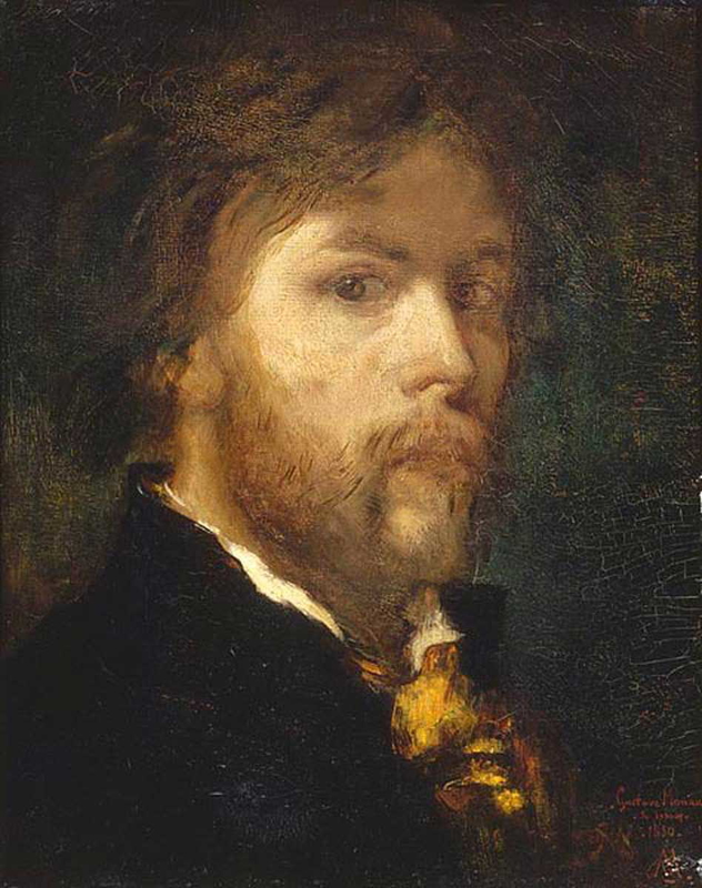 gustave moreau self portrait 1850