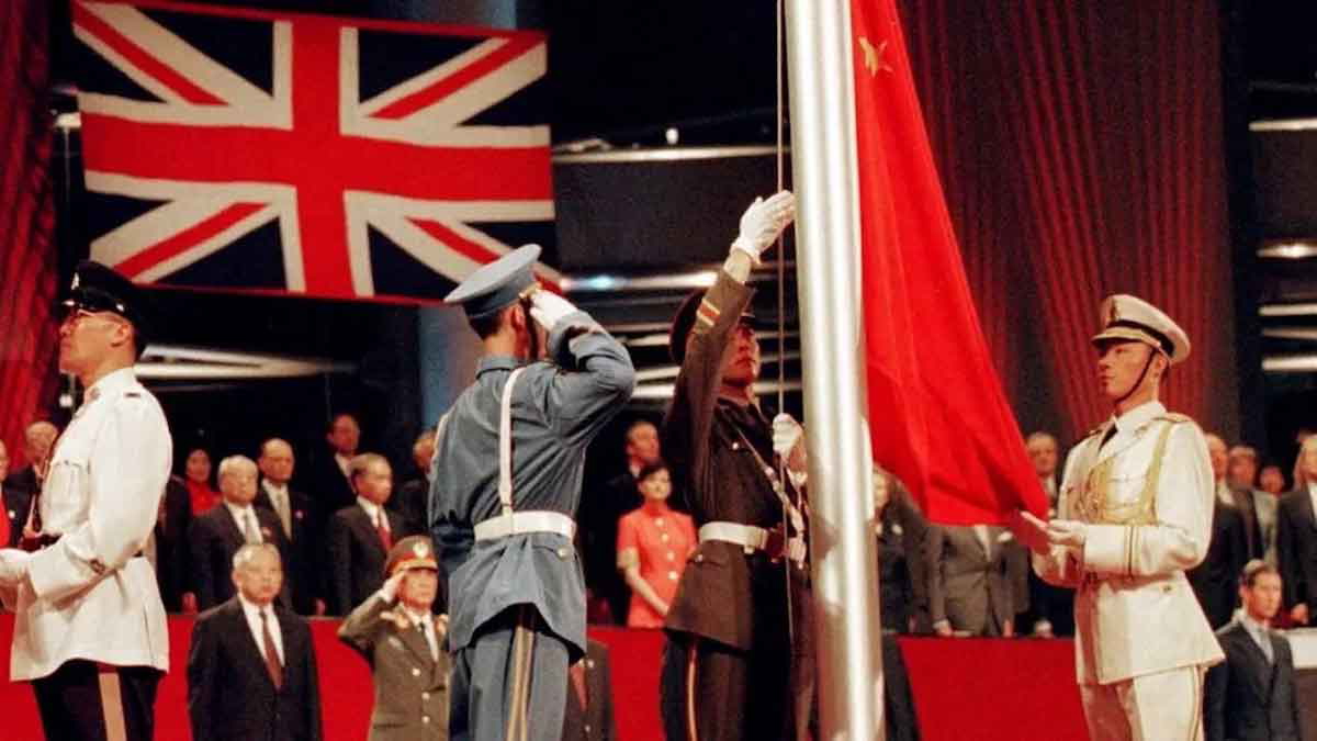 hong kong handover