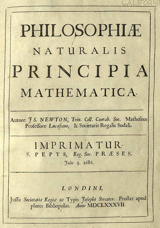 isaac newton principia