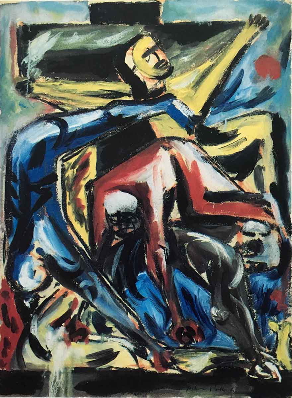 jackson pollock crucifixion