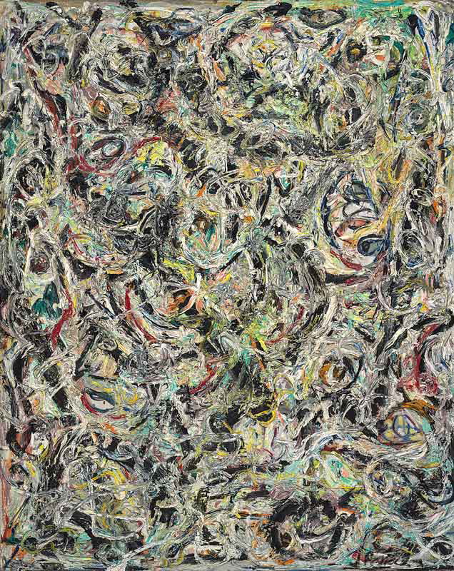 jackson pollock eyes in the heat