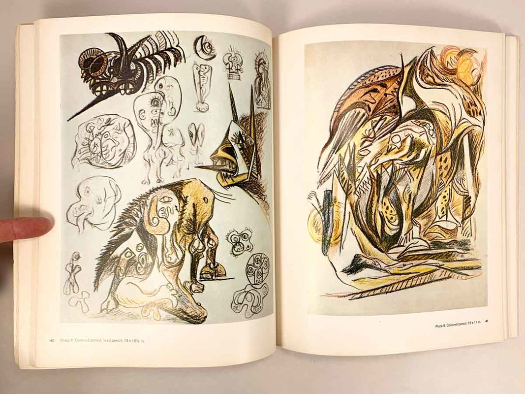 jackson pollock psychoanalytic drawings