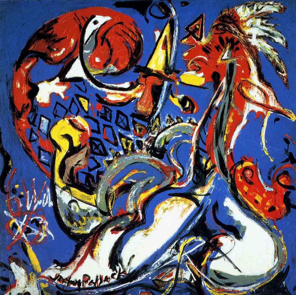 jackson pollock the moon woman cuts the circle