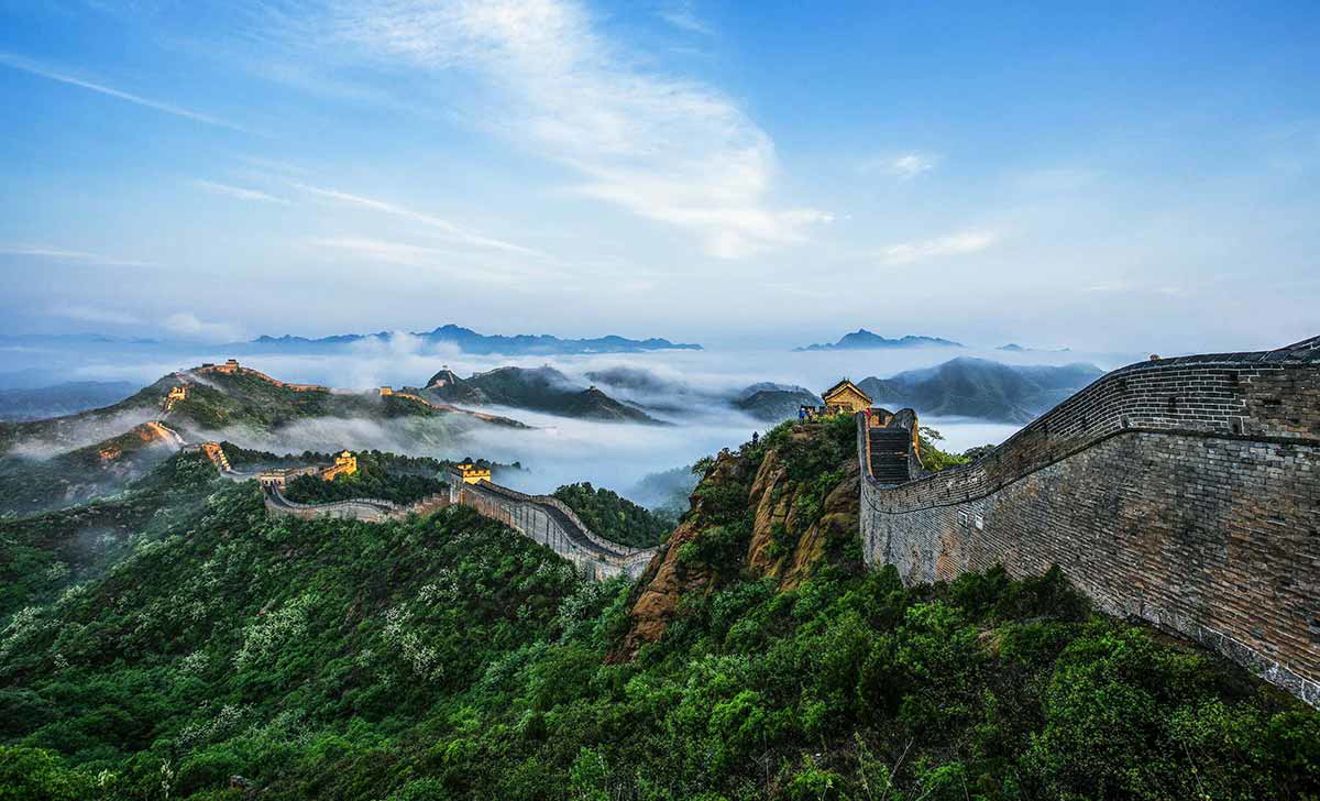jinshanling tourism walkway