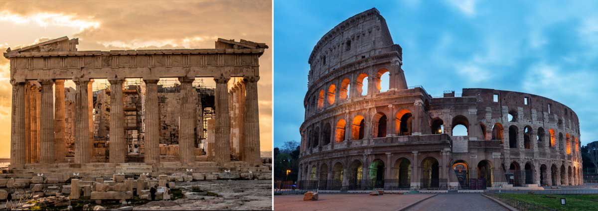 josh stewart parthenon colosseum