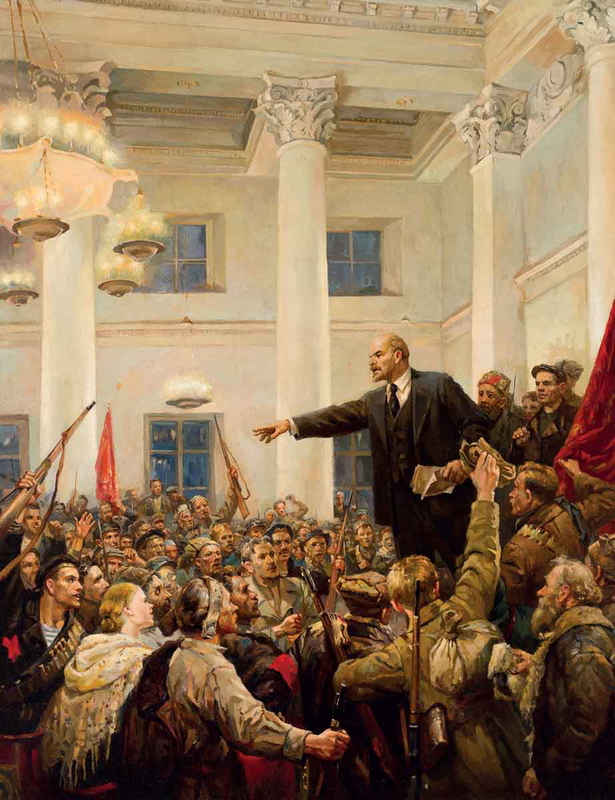 lenin smolny serov