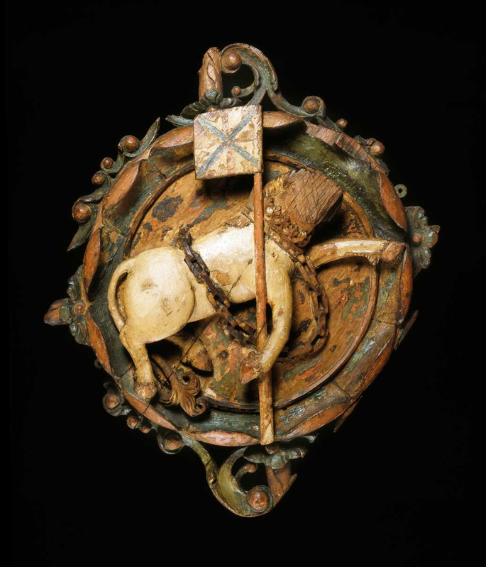 linlith palace ceiling boss kingdom of scots
