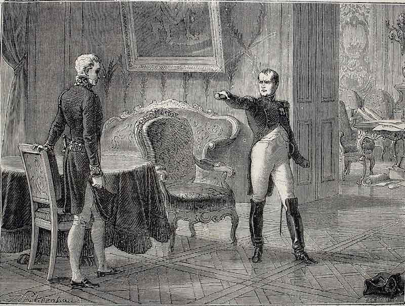 metternich meeting napoleon