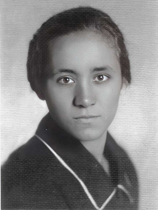 mother teresa young photograph