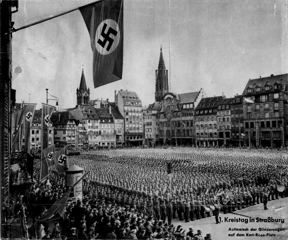 nazis in strasbourg