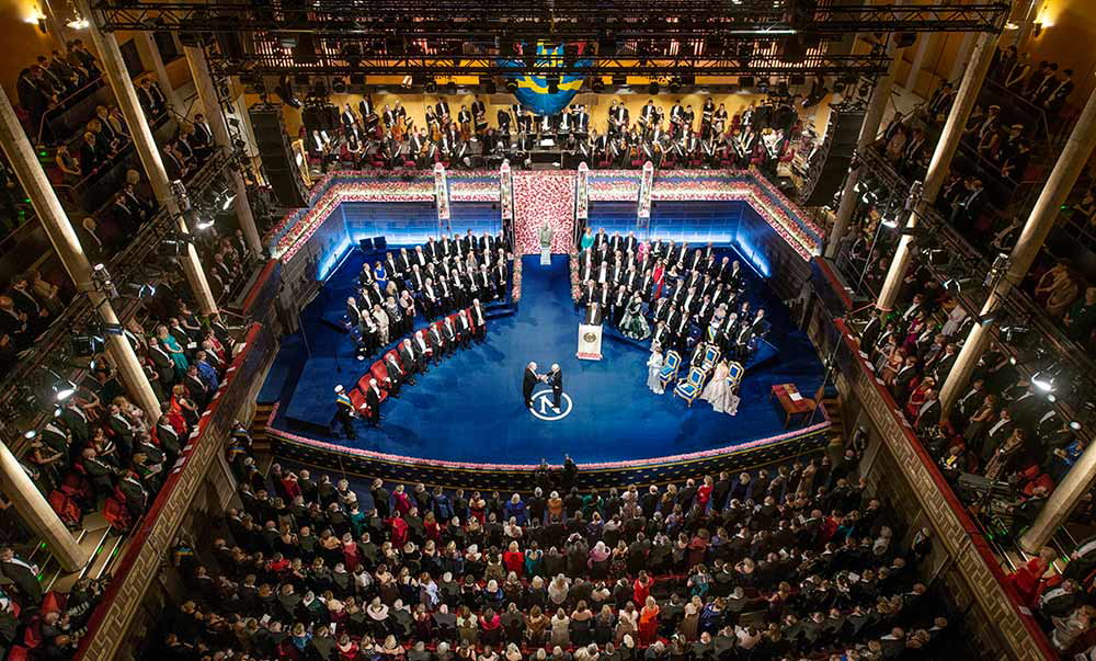 nobel prize award ceremony