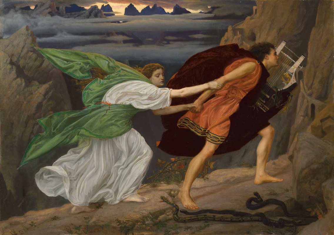 orpheus eurydice poynter