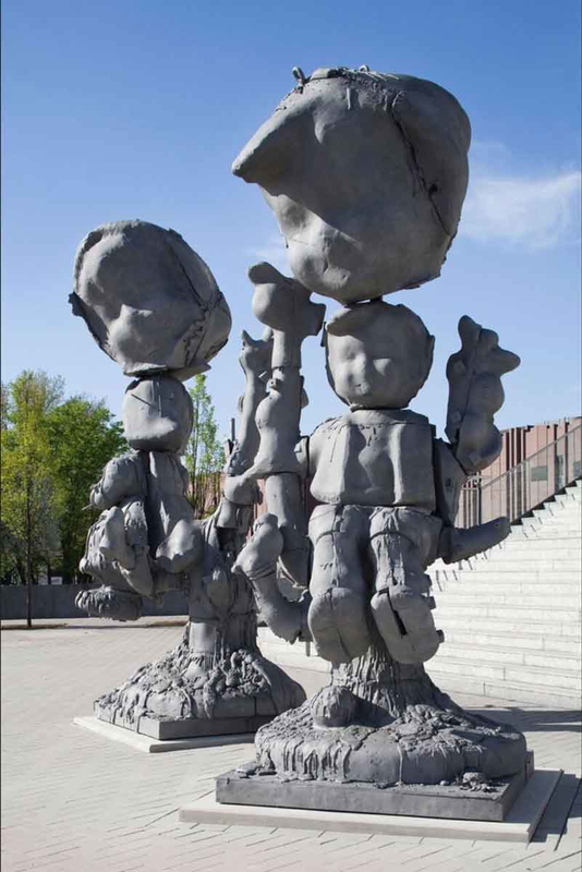 paul maccarthy apple tree boy girl