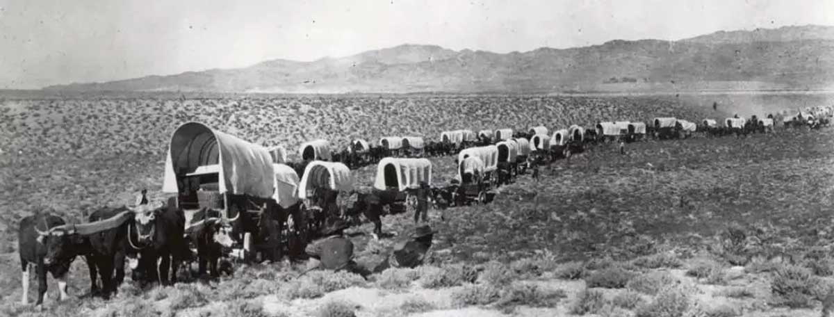 pioneers moving west
