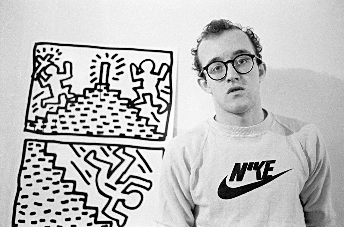 pop artist haring photo