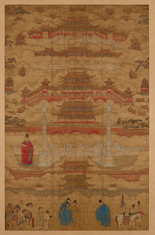 portrait official forbidden city zhu bang 1522 1566