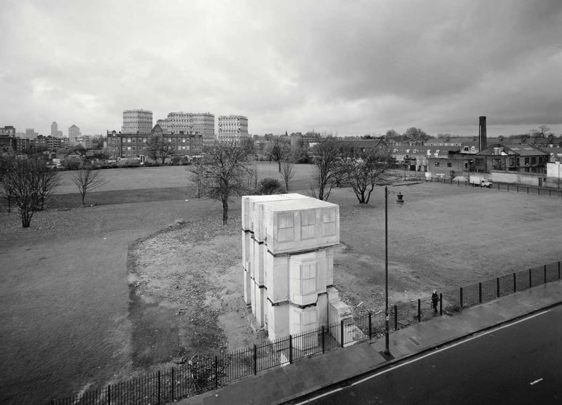 rachel whiteread house concrete photograph john davies
