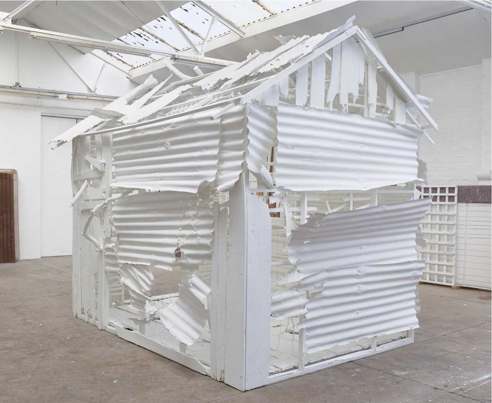 rachel whiteread poltergeist shed mixed media