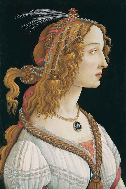 renaissance portrait boticelli