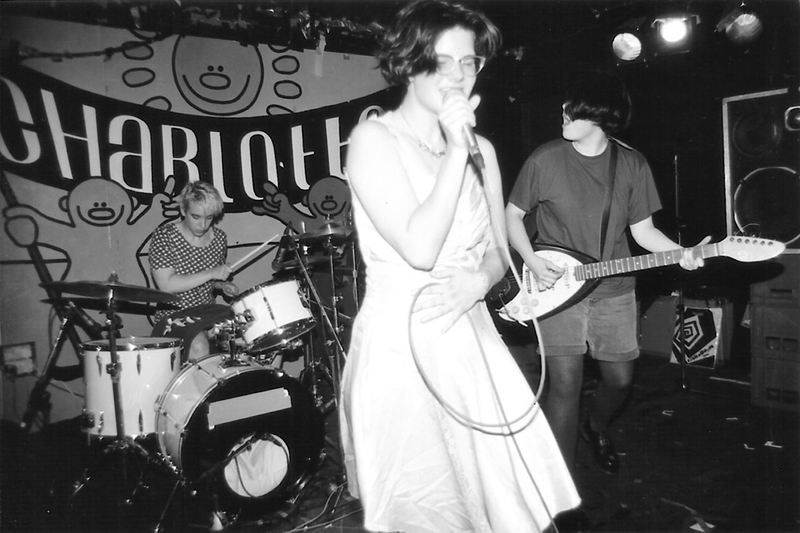 The punk/riot grrrl band Bratmobile at The Charlotte in Leicester