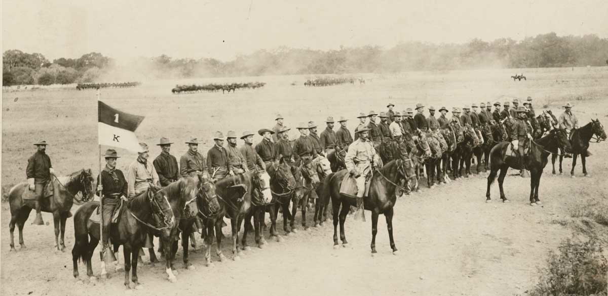 rough riders cavalary troop uniform